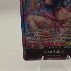 Bandai One Piece Card Game Nico Robin OP12-087 SR Foil 7000 Power Alt Art Legacy - Image 5