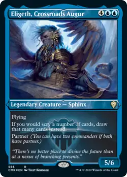 Eligeth, Crossroads Augur (Showcase) FOIL Commander Legends NM CARD ABUGames - Image 1