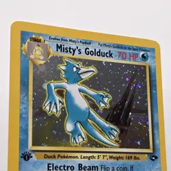 MISTYS GOLDUCK 12/132 | 1st Edition | Gym Challenge | Holo Rare | Pokemon Card - Image 2