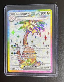 Alolan Exeggutor ex 225/191 Surging Sparks Full Art Ultra Rare Pokemon Card NM - Image 1