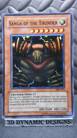 | Yugioh Sanga of the Thunder MRD-025 Super Rare Metal Raiders NM 🔥 | - Image 1