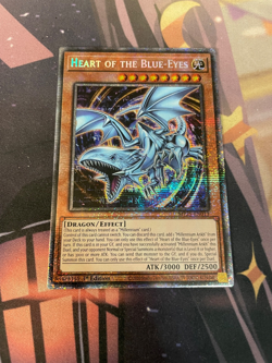 YUGIOH - HEART OF THE BLUE EYES - STARLIGHT RARE - MP25 - NM - 1ST ED - Image 1