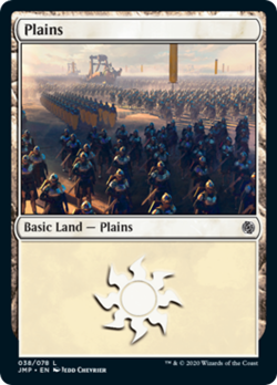 Plains (38) Jumpstart NM Basic Land MAGIC THE GATHERING MTG CARD ABUGames - Image 1