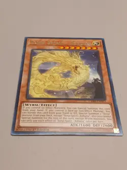 Yugioh - Tenyi Spirit - Ashuna (Rare) (1st Edition) - CRBR-EN055 nm - Image 1