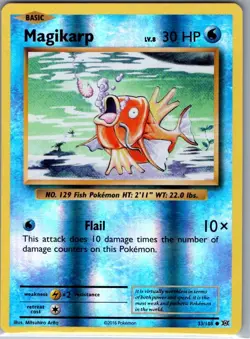 Magikarp 33/108 Reverse Holo XY - Evolutions - Pokemon Card - NM - Image 1