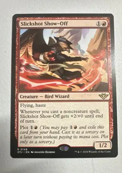 Slickshot Show-Off Outlaws of Thunder Junction Regular Magic the Gathering MTG - Image 1