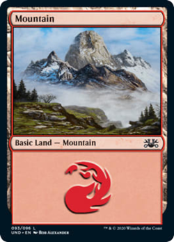 Mountain (93) Unsanctioned NM Basic Land MAGIC THE GATHERING MTG CARD ABUGames - Image 1