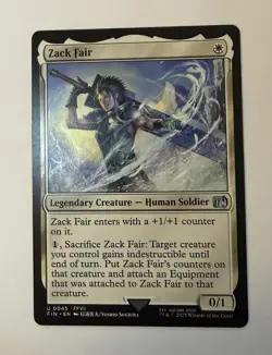 Zack Fair 45 U Normal FIN MTG NM - Image 1