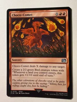 Choco Comet 132 Final Fantasy Magic the Gathering MTG - Image 1