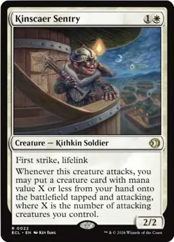 x1 Kinscaer Sentry - Foil R MTG Lorwyn Eclipsed M/NM, English - Image 1