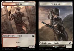 Soldier \ Warrior Token - #10/05 - Universe Beyond: FALLOUT - NM MTG - Image 1