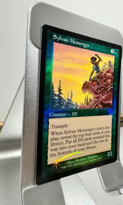 Magic: The Gathering - Sylvan Messenger (Apocalypse) #87 Uncommon Foil - Exc Con - Image 2