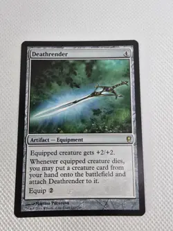 Wizards Deathrender Conspiracy Artifact Equipment Rare Regular 197 MTG - Image 1