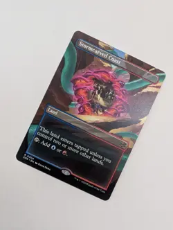 MTG - Stormcarved Coast (Borderless) - Secrets of Strixhaven NM/M Condition - Image 2