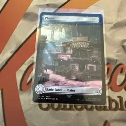 MTG Plains #0295 Color Error “Pink” Instead Of Brown! Final Fantasy! - Image 1