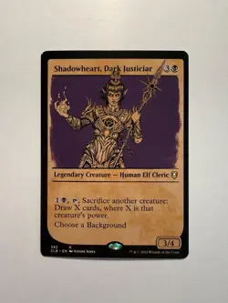 Shadowheart, Dark Justiciar (Showcase) 392 MTG C.L.: Battle for Baldur's Gate - Image 1