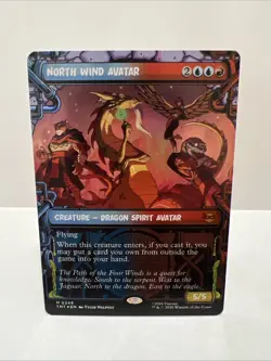 North Wind Avatar (Showcase) Teenage Mutant Ninja Turtles Foil - Image 1