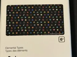 Pokemon Center Exclusive Playmat - Elemental Types - Sealed Brand New - Image 3