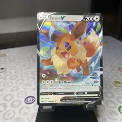 Eevee V 108/159 Sword & Shield Crown Zenith Pokemon TCG - Image 1