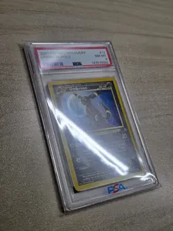 2001 POKEMON NEO DISCOVERY #13 UMBREON-HOLO PSA 8 - Image 5