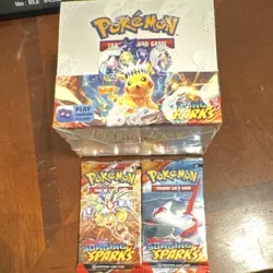 Pokemon TCG Scarlet & Violet Surging Sparks Booster Box Sealed English - Image 1
