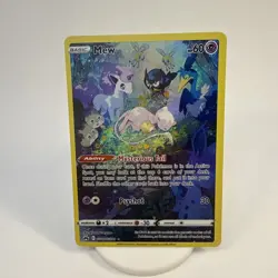 2023 Pokemon SWSH Crown Zenith Mew Galarian Gallery #GG10/GG70 - Image 1