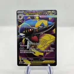 2025 Pokemon Phantasmal Flames PFL EN Mega Sharpedo ex Ultra Rare #113/094 - Image 1