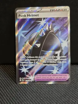 Pokemon TCG Punk Helmet 121/094 Me02: Phantasmal Flames Holo - Image 2