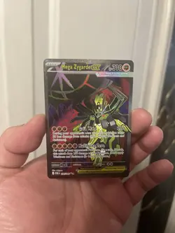 Pokemon Mega Zygarde EX 104/088 Full Art EX Holo English Pokemon TCG - Image 2