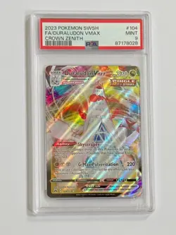 2023 Pokemon Crown Zenith #104 Duraludon PSA 9 MINT - Image 1