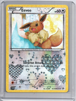 Pokemon - Eevee - #RC14/RC25 - Legendary Treasures - Holo - Near Mint - Image 1