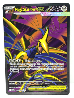 Mega Skarmory ex - 106/088 - Pokemon TCG Perfect Order Ultra Rare Pokemon Card - Image 1