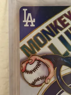 One Piece Dodgers Luffy Card Anime MLB Style Custom Collectible - Image 5