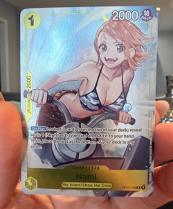 One Piece TCG ENGLISH Nami OP15-108 DASH PACK PROMO Adventure On Kami’s Island - Image 2