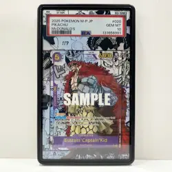 ONE PIECE TCG EXTENDED ART ACRYLIC MAGNETIC CASE EUSTASS CAPTAIN KID OP05-074 SR - Image 1