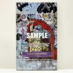 ONE PIECE TCG EXTENDED ART ACRYLIC MAGNETIC CASE EUSTASS CAPTAIN KID OP05-074 SR - Image 2