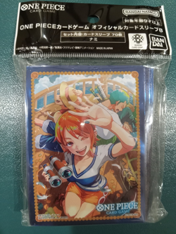 Nami ONE PIECE Card Game Oﬃcial Card Sleeves 8 New Factory Sealed 1 Pack - Image 1