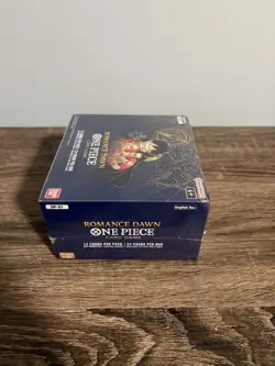 ONE PIECE TCG ROMANCE DAWN OP-01 FACTORY SEALED 24 PACK BOOSTER BOX, BLUE BOTTOM - Image 5