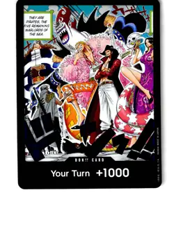 DON!! Card (Alternate Art) DON!! 500 Years in the Future One Piece Foil LP - Image 1