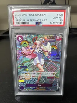 2023 One Piece OP05 Awakening of the New Era PSA 10 Gem Mint UTA - Image 1