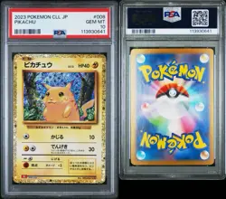 PSA 10 Pikachu 008/032 CLL Pokemon Card Classic Japanese Gem Mint 2023 - Image 2