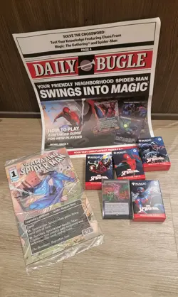 PAX West 2025 MTG Magic The Gathering Spider-Man Comic, decks, & Promo Card - Image 1