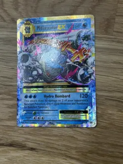 Pokemon TCG Mega-Blastoise EX XY Evolutions Holo Rare Card 22/108 LP NM - Image 2