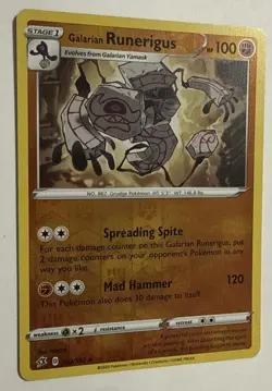 Golem 137/264 Fusion Strike Reverse Holo Rare Pokemon Card TCG Pokemon - Image 2