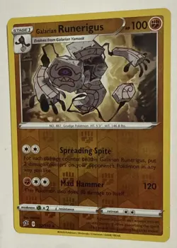 Golem 137/264 Fusion Strike Reverse Holo Rare Pokemon Card TCG Pokemon - Image 3