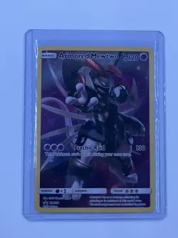 Pokemon TCG Armored Mewtwo SM228 Black Star Promo Card - Image 1