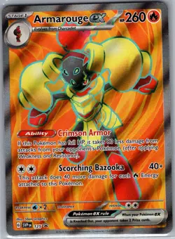 Armarouge ex SVP 125 SV: Scarlet & Violet Promo Cards - Pokemon Card - NM - Image 1
