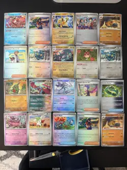 Pokemon TCG Prismatic Evolutions Lot Of 20 Pokeball Holo Cards All NM/M - Image 1