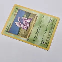Near Mint | 1st Edition Base Set Shadowless | Nidoran 55/102 | Pokemon Card - Image 3