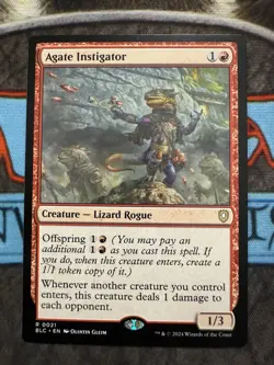 1x Agate Instigator - Commander: Bloomburrow - NM - MTG - Image 1
